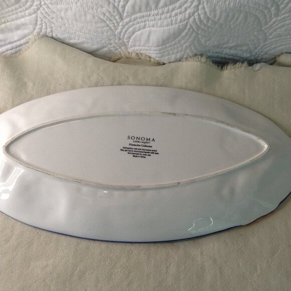 VTG Sonoma Life Style Nantucket Collection Platter with Lobster/Lemons; New Eng. - Picture 4 of 5